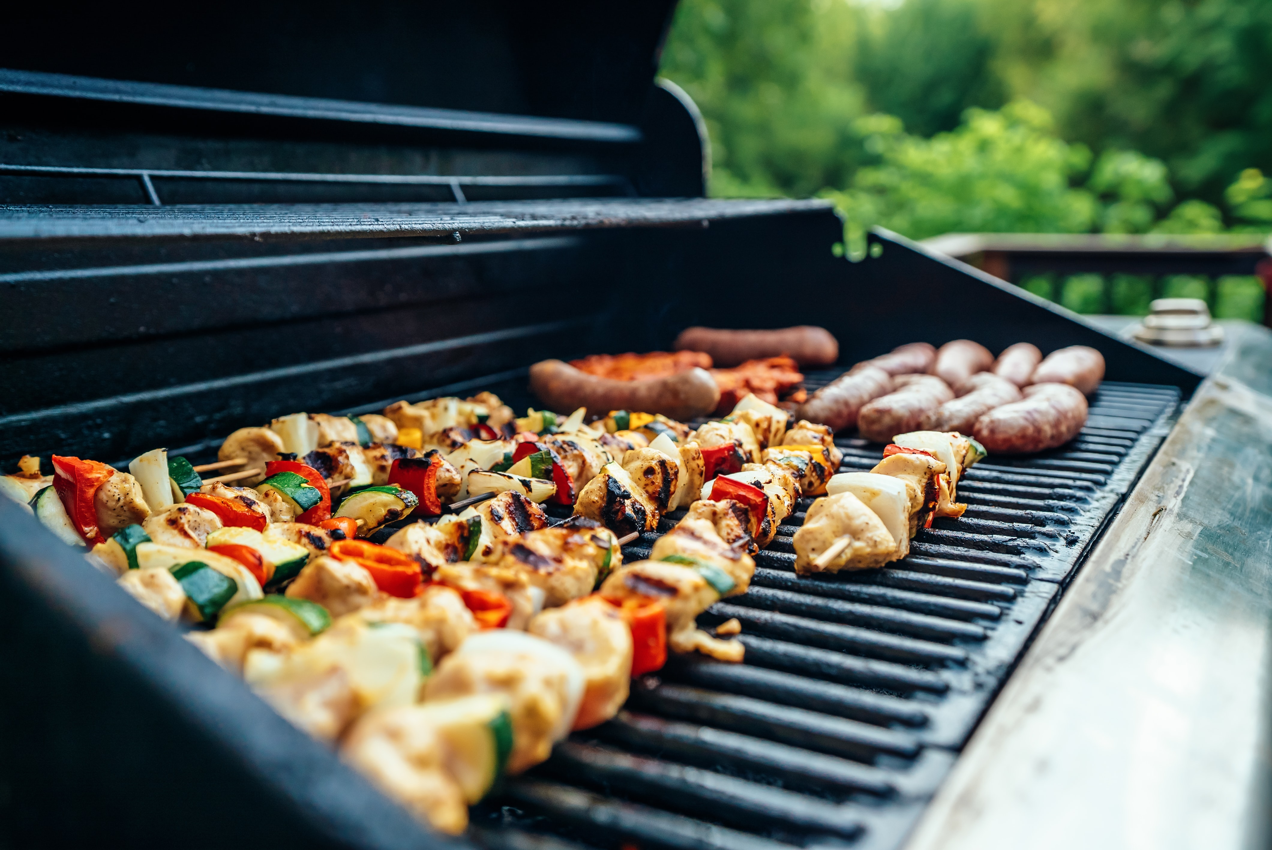 grilling out